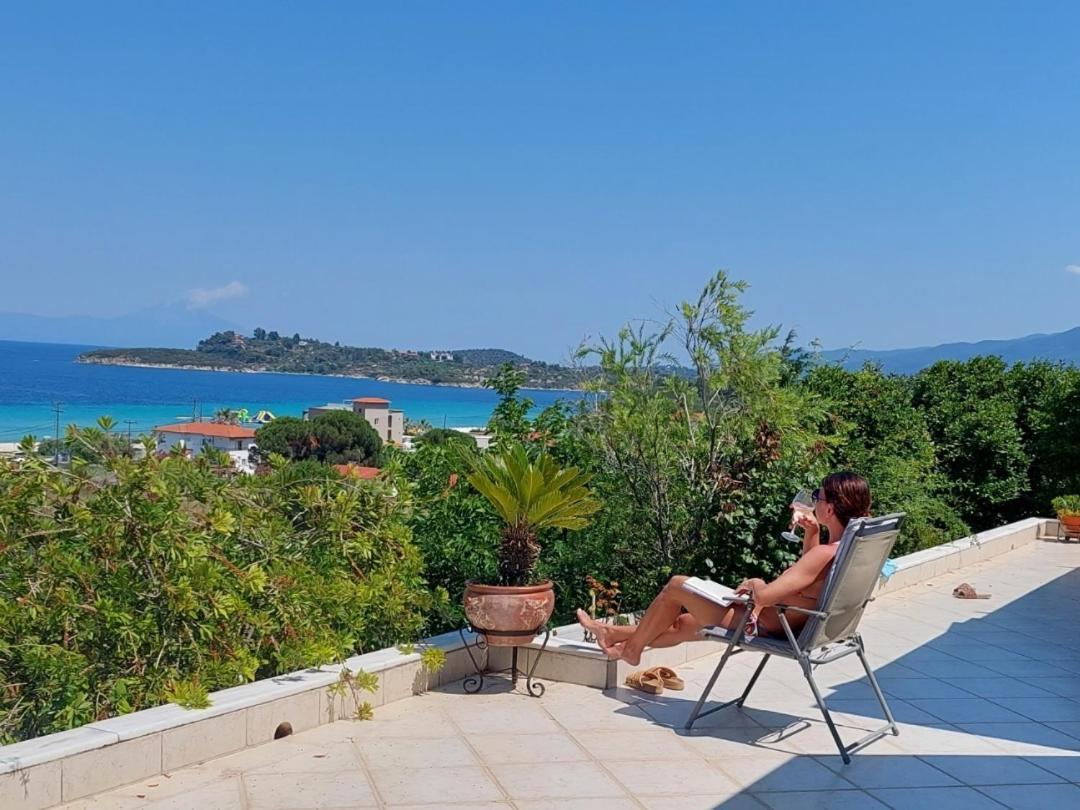Seaview Dreams Villa Ormos Panagias Eksteriør billede